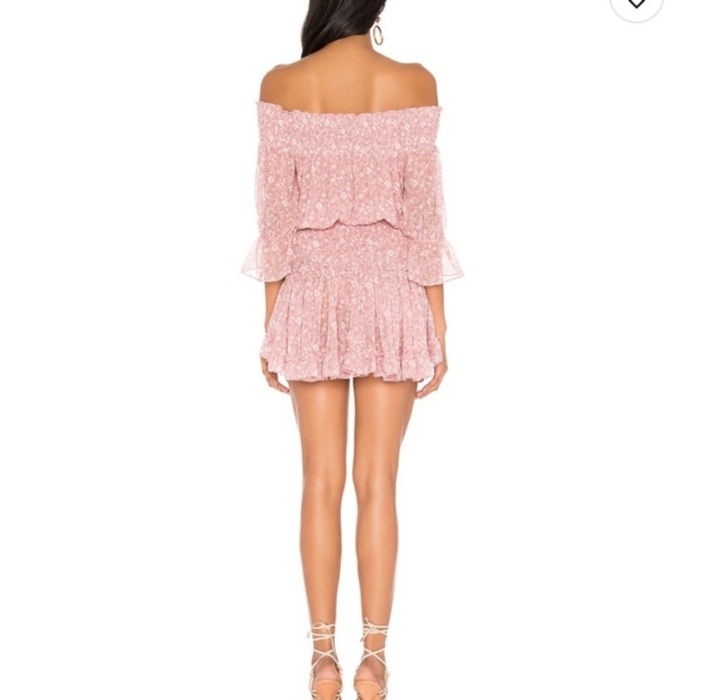 MISA Los Angeles X REVOLVE Darla Dress - Pink Floral - Picture 3 of 7